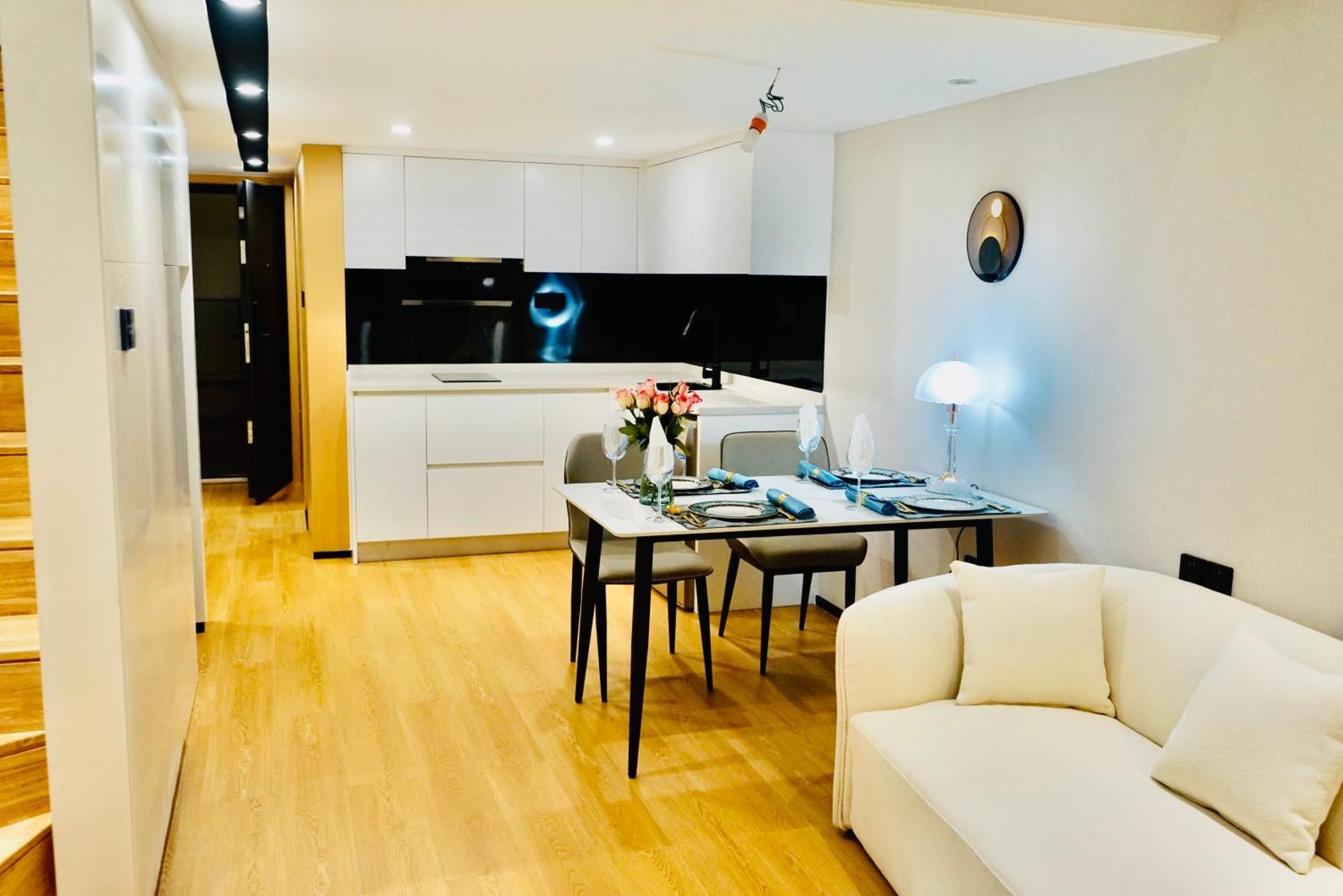 Kunming Dianchi Mideel International Apartment - South Asian Style Fuhai Metro 외부 사진