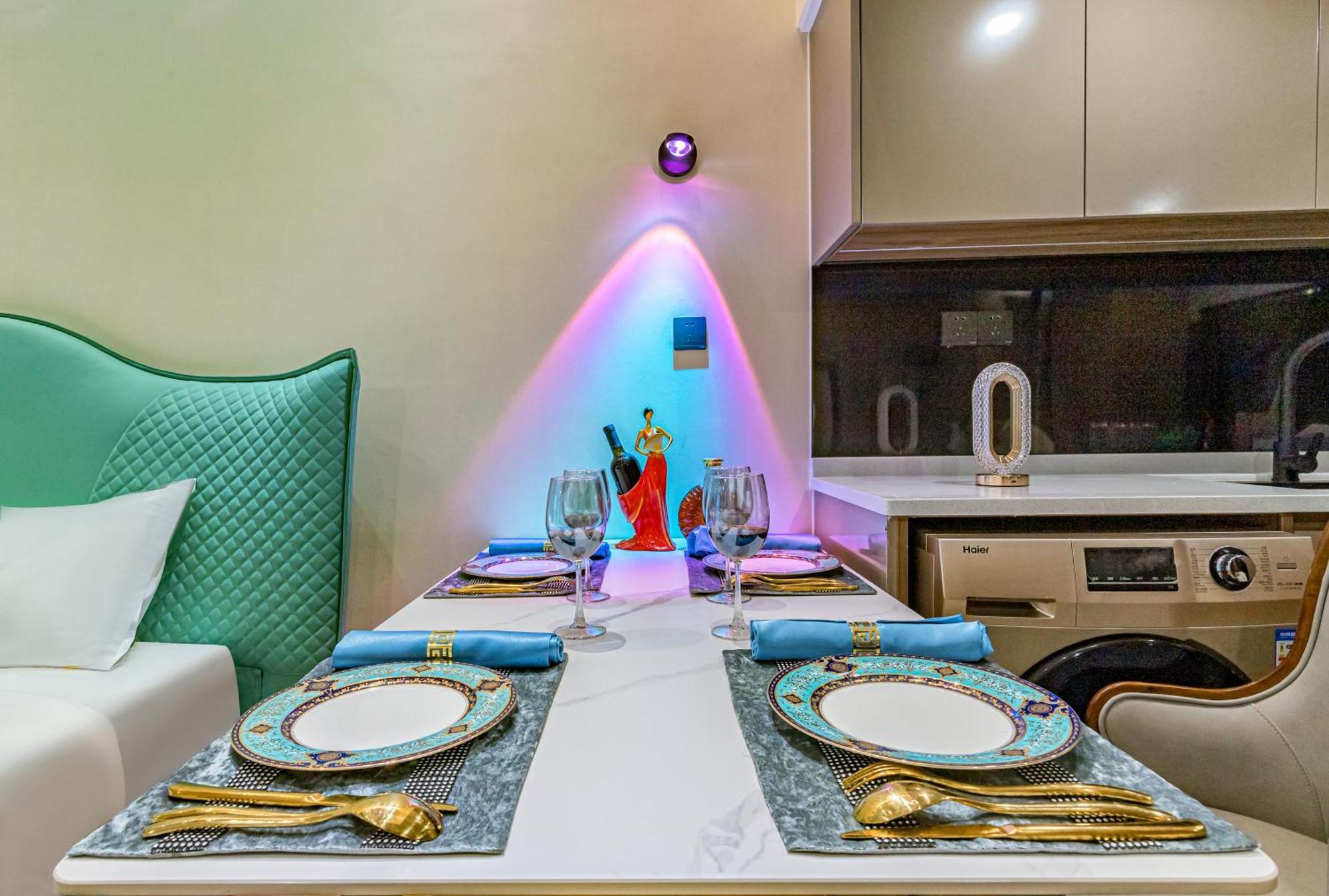 Kunming Dianchi Mideel International Apartment - South Asian Style Fuhai Metro 외부 사진
