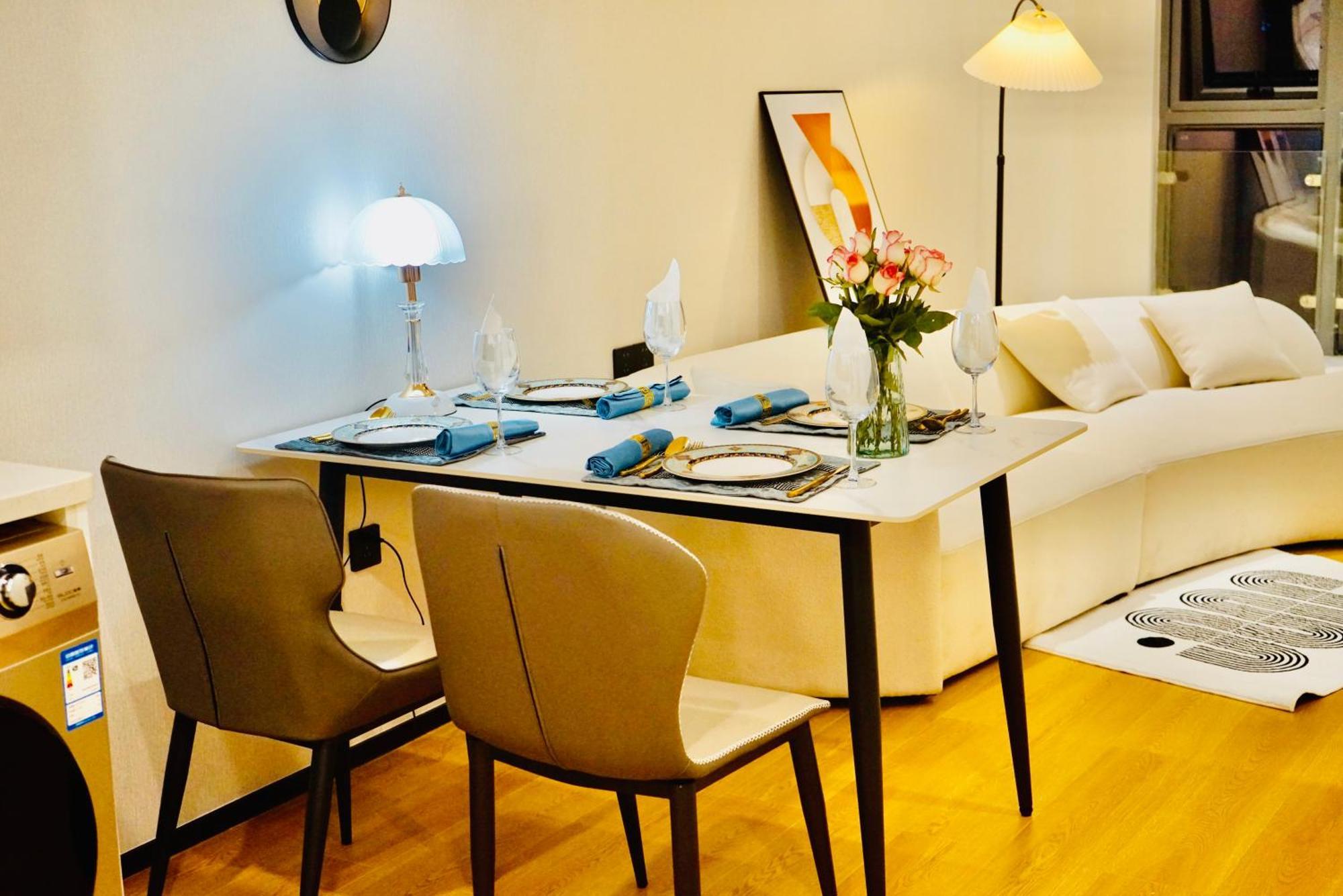 Kunming Dianchi Mideel International Apartment - South Asian Style Fuhai Metro 외부 사진