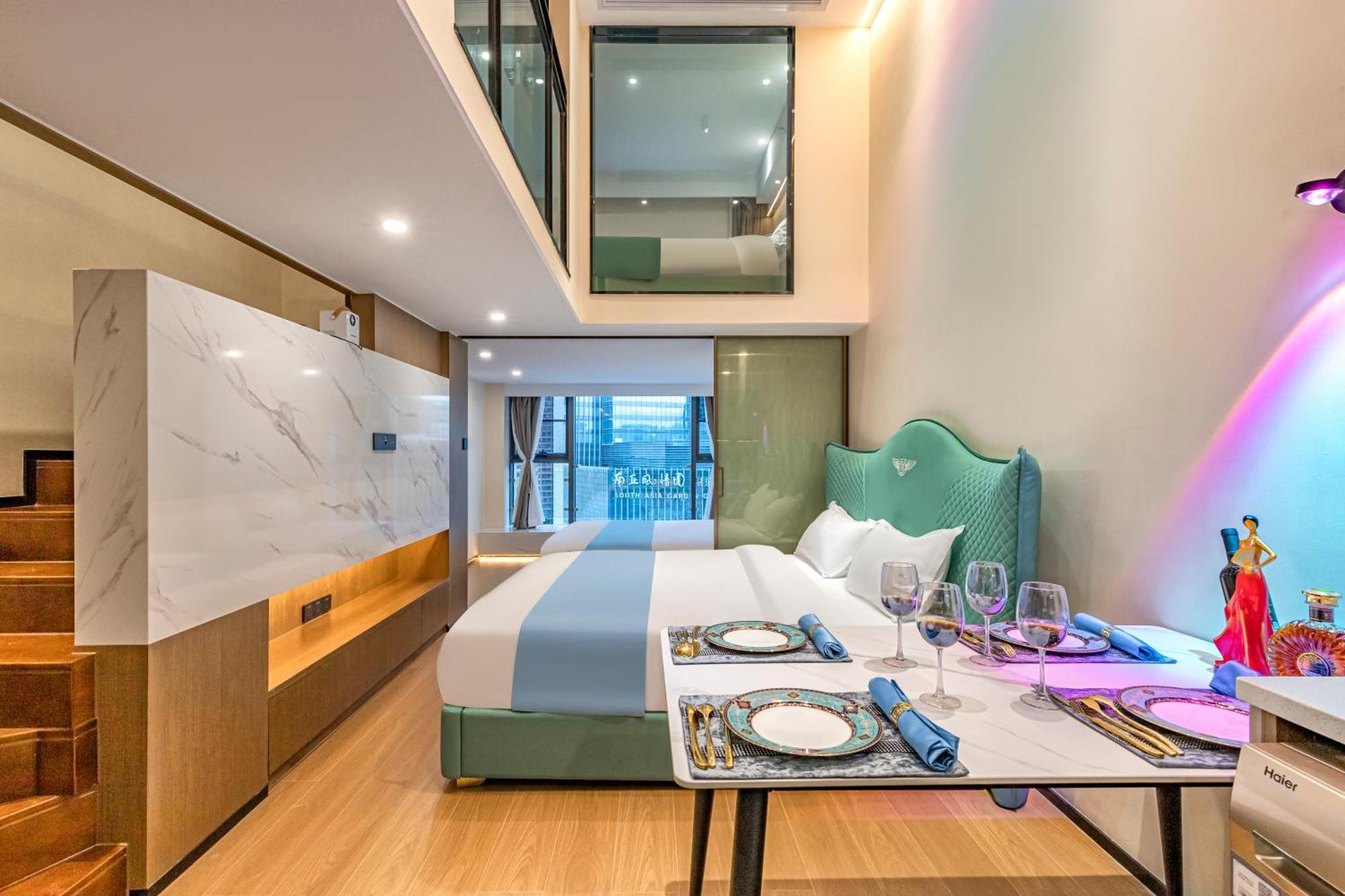 Kunming Dianchi Mideel International Apartment - South Asian Style Fuhai Metro 외부 사진